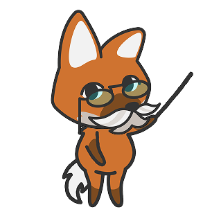 Lobo velho de óculos com ponteiro